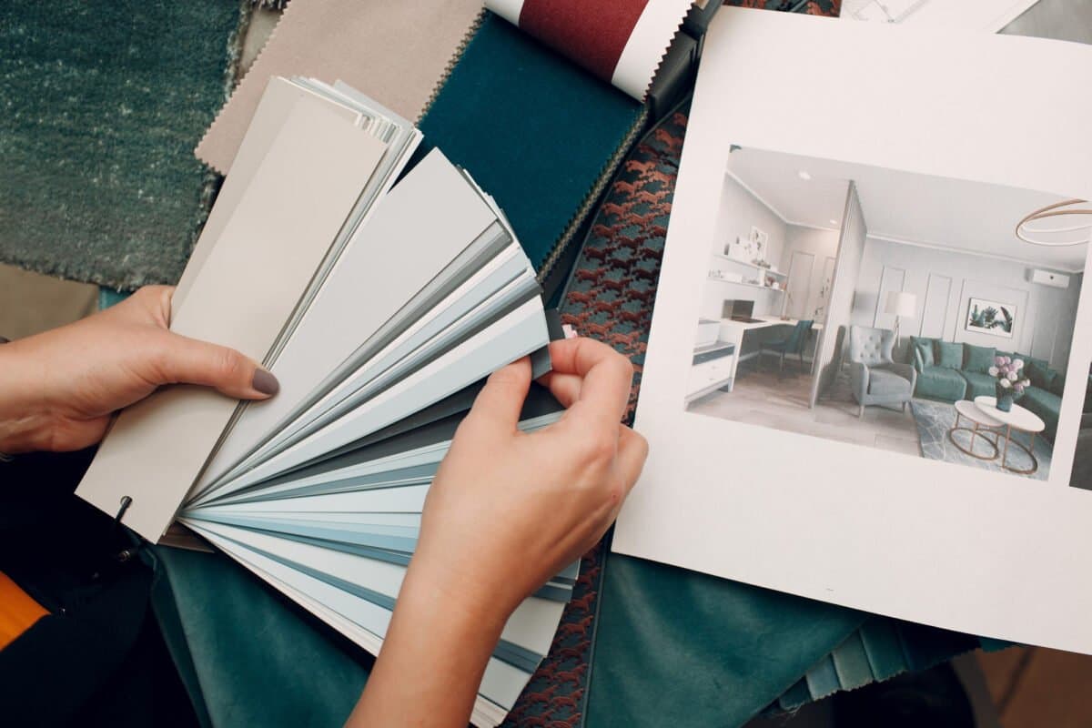 Selezione di materiali e finiture